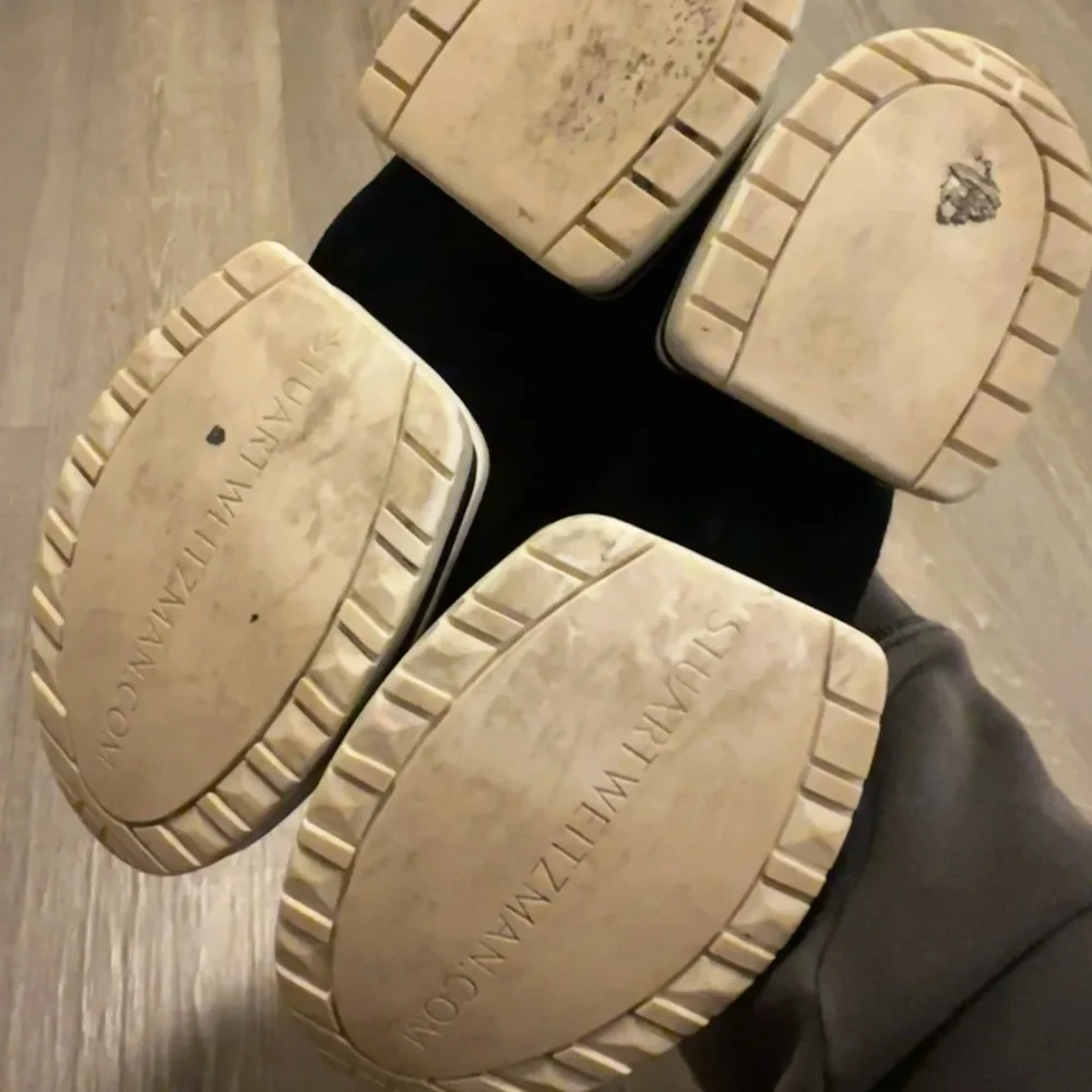 Stuart Weitzman Suede Pull-on Sneaker